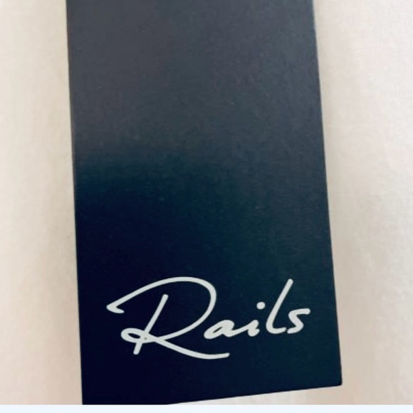 Rails White Top w/ Puff Sleeves and Eyelet Detail - Picture 5 of 7